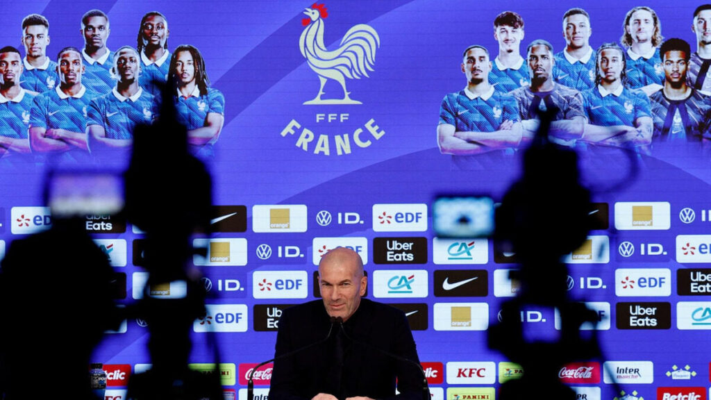 Zidane dévoile sa première liste avec la France : cinq nouveaux et Mbappé toujours capitaine