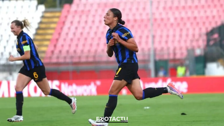 Inter Women réussit ses débuts européens en battant Häcken 1-0