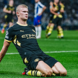 Haaland atteint 59 buts en 59 matchs après son doublé à Porto