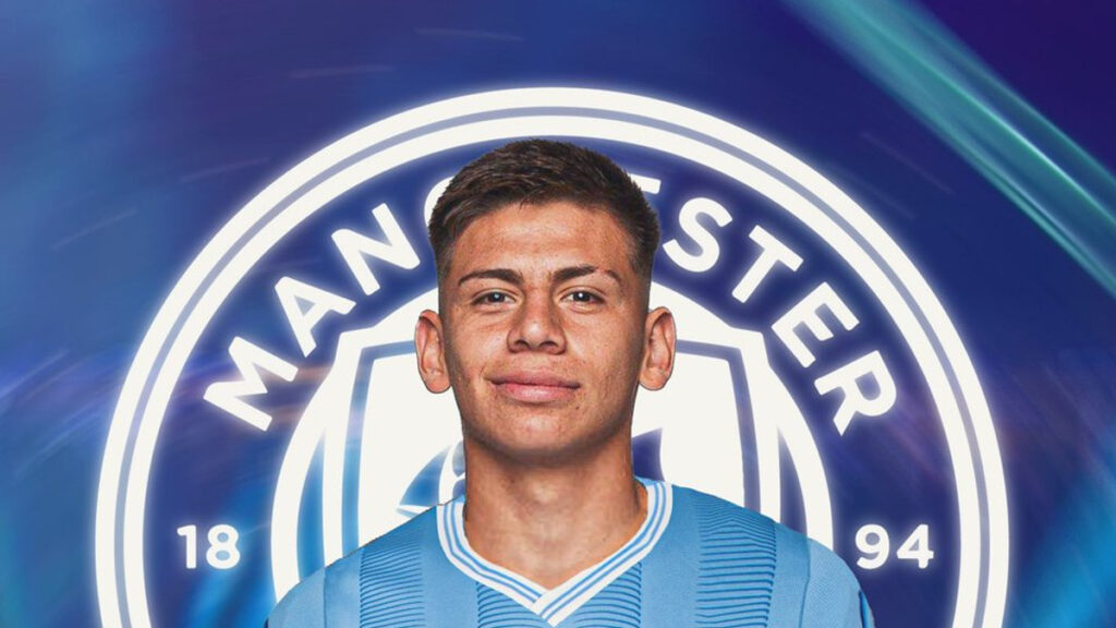 Manchester City prête Echeverri à Benfica