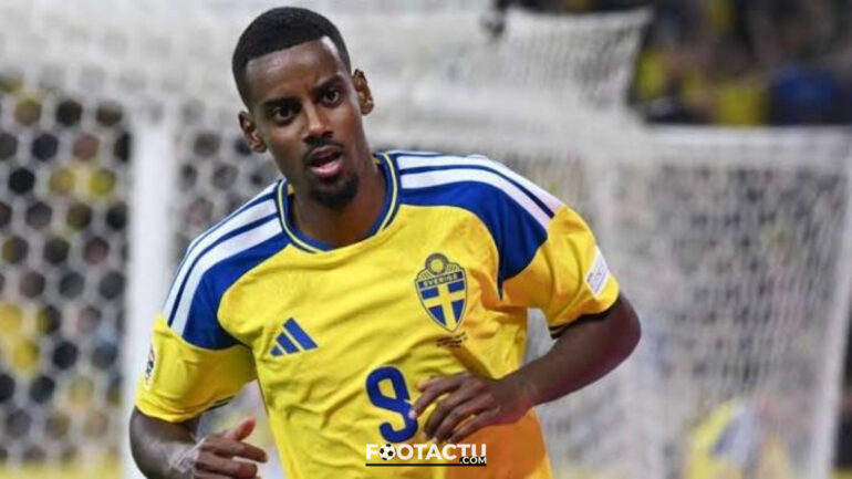 Suède : Alexander Isak quitte le rassemblement avec une gêne
