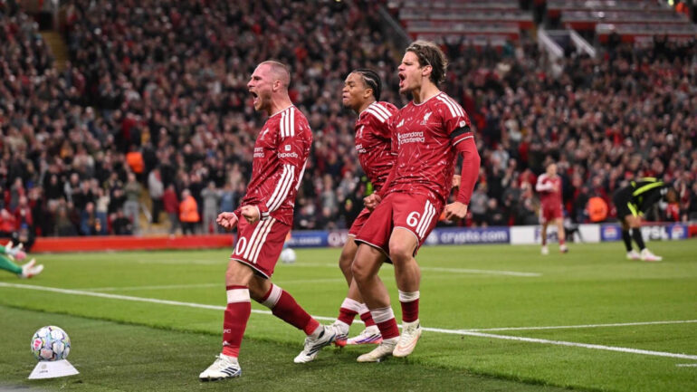Liverpool renverse l’Atlético et offre à Iraola une première européenne réussie