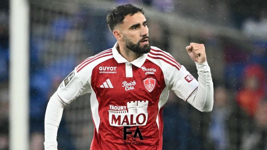 Romain Del Castillo quitte Brest pour Osasuna