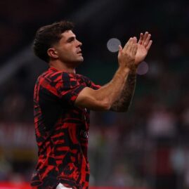 Joueurs de l’AC Milan en match