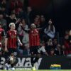 Des joueurs de Bournemouth pendant un match de Premier League.
