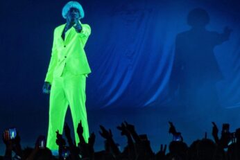 Tyler, The Creator se produisant sur scène lors d’un concert en 2026