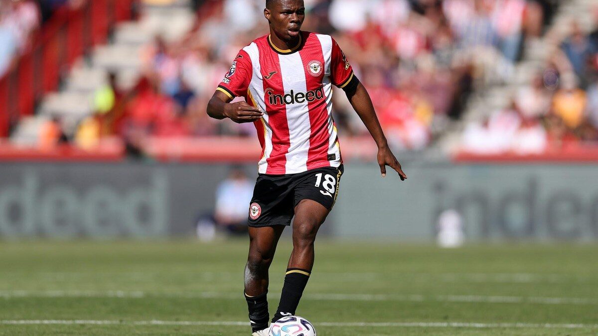 Un joueur de brentford