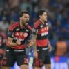 Joueurs de Flamengo lors d’un match au Brésil