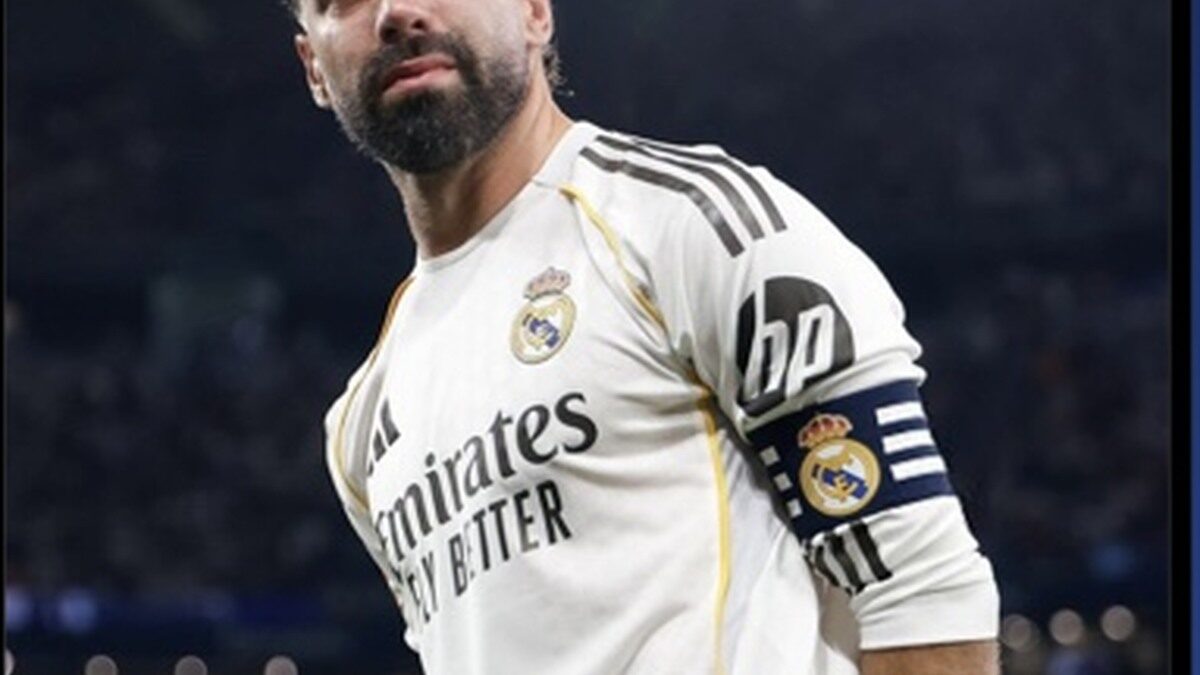 Dani Carvajal sous le maillot du Real Madrid