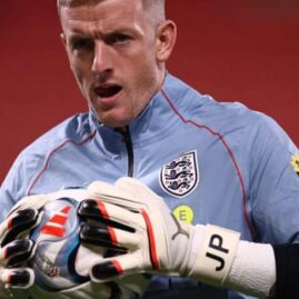 Jordan Pickford avec l’équipe d’Angleterre pendant la fenêtre internationale d’octobre 2026