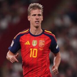 Dani Olmo avec la sélection espagnole