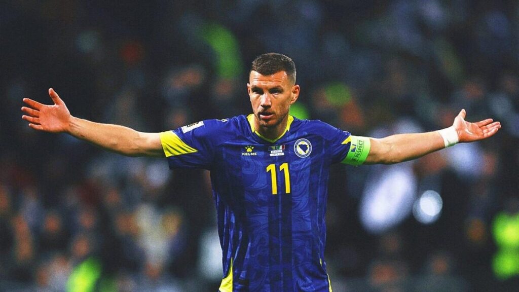 Edin Džeko referme le chapitre Bosnie après une 152e et dernière sélection