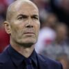 Zinédine Zidane avec l’équipe de France