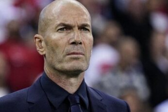 Zinédine Zidane avec l’équipe de France