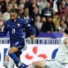 Action du match France-Italie de Ligue des nations disputé au Stade de France le 2 octobre 2026