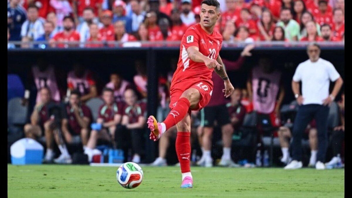 Photographie d’archive : Granit Xhaka.