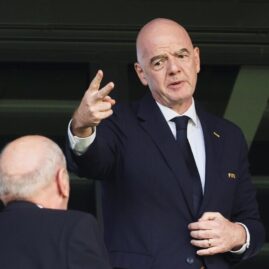 Gianni Infantino, président de la FIFA, lors d’un événement footballistique en septembre 2026