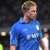 Kevin De Bruyne sous le maillot du Napoli