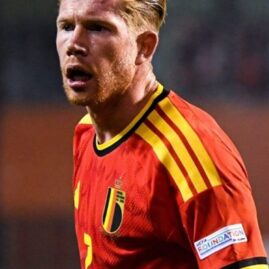Kevin De Bruyne sous le maillot de la Belgique