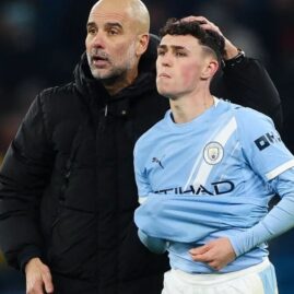 Manchester City lors d’une rencontre de Premier League.