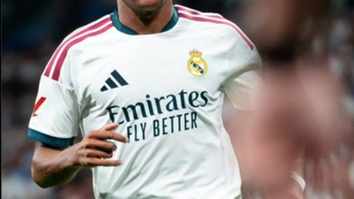 Kylian Mbappé sous le maillot du Real Madrid