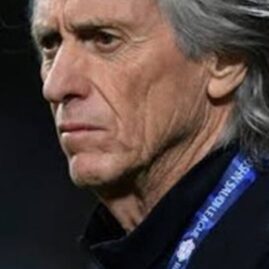 Jorge Jesus lors d’un match avec la sélection portugaise