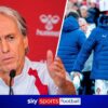 Jorge Jesus en conférence de presse avec Cristiano Ronaldo en médaillon