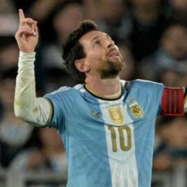 Photographie d’archive : Lionel Messi.