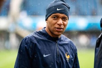 Kylian Mbappé sous le maillot de l’équipe de France