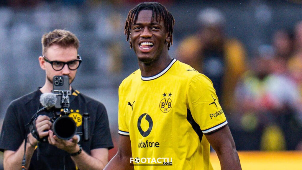 Joane Gadou s’impose à Dortmund et ravive les regrets du PSG